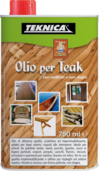 OLIO PER TEAK 750ML