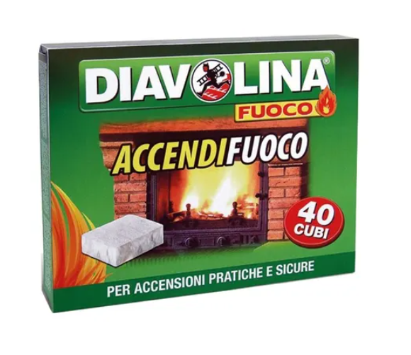 DIAVOLINA ACCENDIFUOCO 40 CUBI