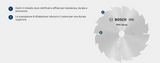 Lama per Sega Circolare Pro Wood Bosch