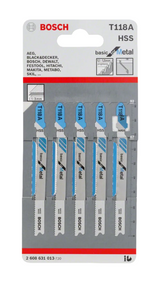 Lama per Seghetto Alternativo T118 a For Metal Bosch