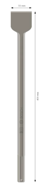 Scalpello a Spatola Sds 50X400m Max Bosch