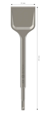 Scalpello a Spatola Pro Sds Plus Bosch