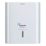 DISPENSER ANTIBATTERICO ASCIUGAMANO PIEGATO Z/W CON TECNOLOGIA DEFEND TECH