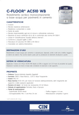 C- Floor: Rivestimento Acrilico per Pavimentazione