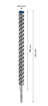 Punta Bosch Sds/plus 7 X   30 X 400