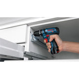 Trapano Avvitatore a Batteria Bosch GSR 12V-15 Professional + 2 Batterie 2,0 Ah + 3 Kit Accessori in Omaggio