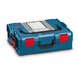 Kit Bosch Trapano Avvitatore GSR 18V-45 in L-BOXX + Lampada da Lavoro GLI PortaLED 136